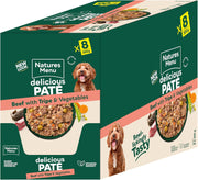 Natures Menu Adult Wet Dog Food - Beef with Tripe & Vegetables