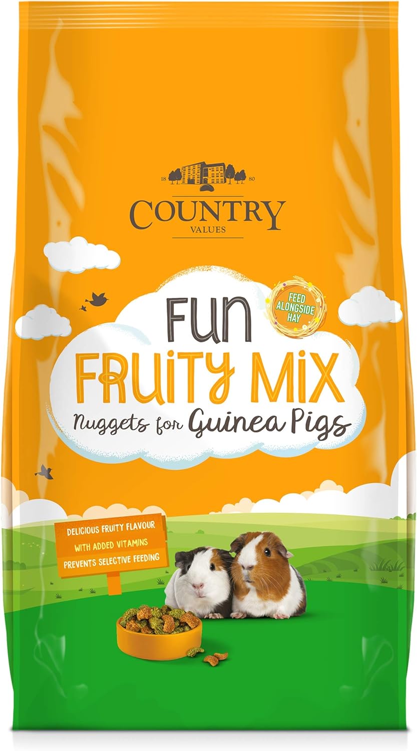 Country Value Fruity Nuggets for Guinea Pigs