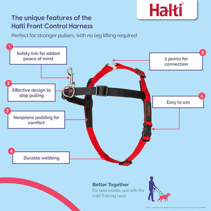 Halti Train Front Control Dog Training Harness