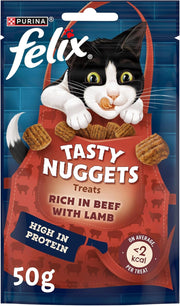 Felix Tasty Nuggets Beef and Lamb Cat Treats
