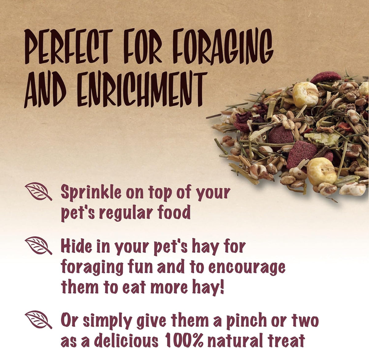 Naturals Herbs Plus Small Animal Treat
