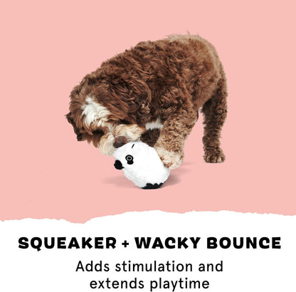 BARK Panda Super Chewer 2 in 1 Interactive Dog Toy