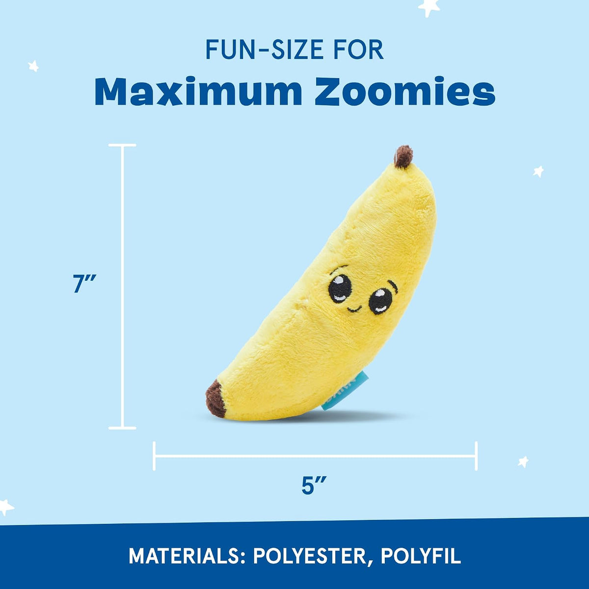 BARK Banana 3 in 1 Interactive Plush Dog Toy