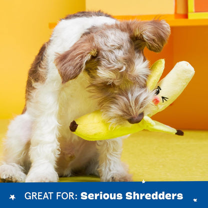 BARK Banana 3 in 1 Interactive Plush Dog Toy