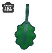 BARK Rip And Reveal Green Chew Leaf Dog Toy