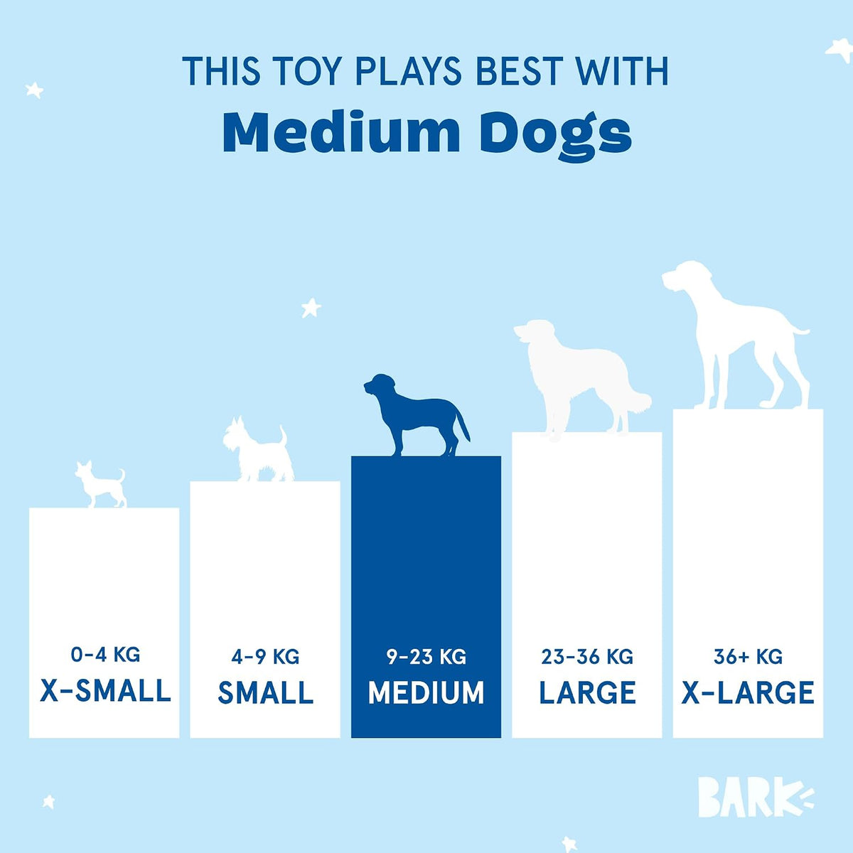 BARK Pollen Nate Tug Dog Toy