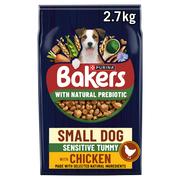 Bakers Small Dry Dog Food Sensitive Tummy with Chicken