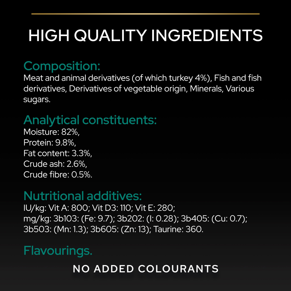 Pro Plan Sterilised Turkey in Jelly Adult Wet Cat Food
