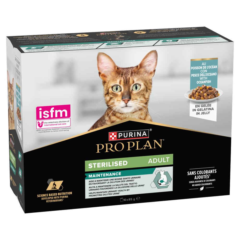 Pro Plan Sterilised Oceanfish in Jelly Adult Wet Cat Food