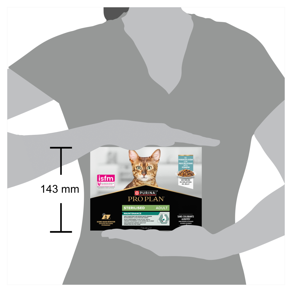Pro Plan Sterilised Oceanfish in Jelly Adult Wet Cat Food