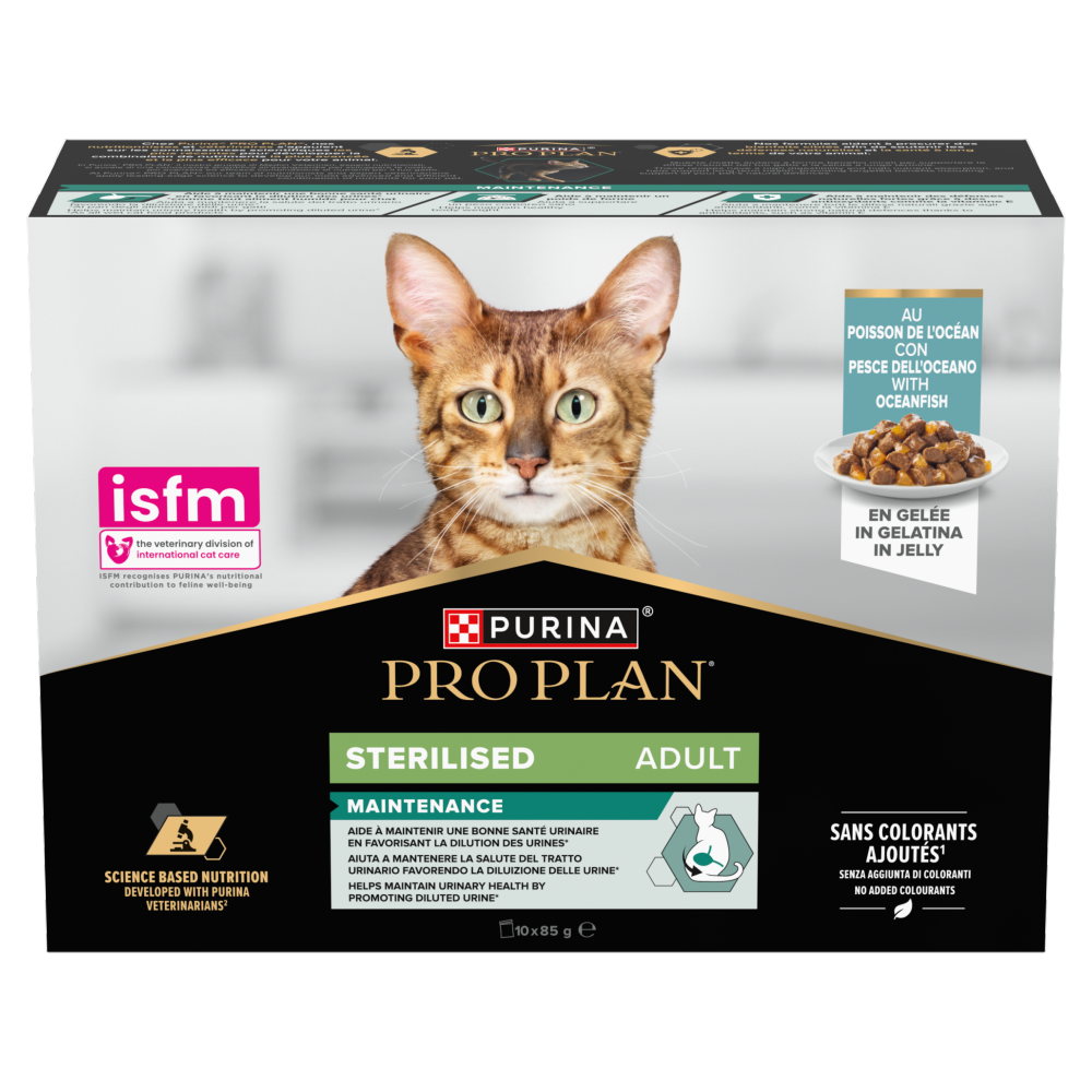 Pro Plan Sterilised Oceanfish in Jelly Adult Wet Cat Food