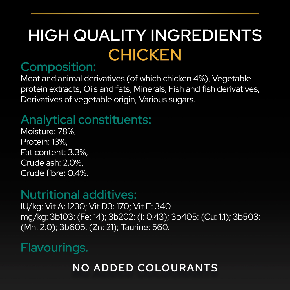 Pro Plan Sterilised Beef & Chicken in Gravy Adult Wet Cat Food