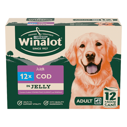 WINALOT Classics Mixed in Jelly Cod Wet Dog Food