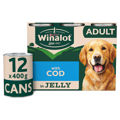 WINALOT Classics Mixed in Jelly Cod Wet Dog Food