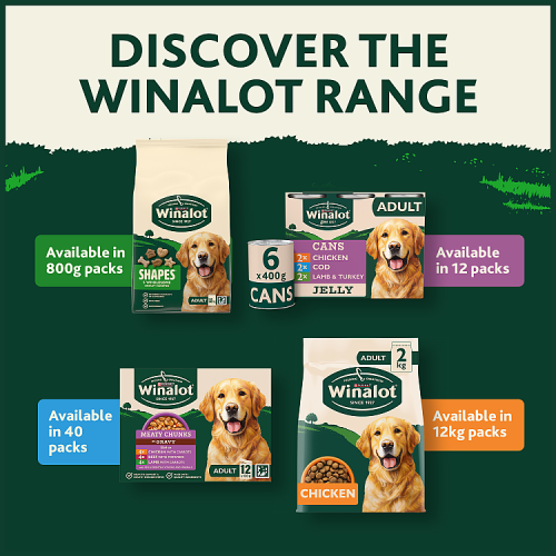 WINALOT Classics Mixed in Jelly Cod Wet Dog Food