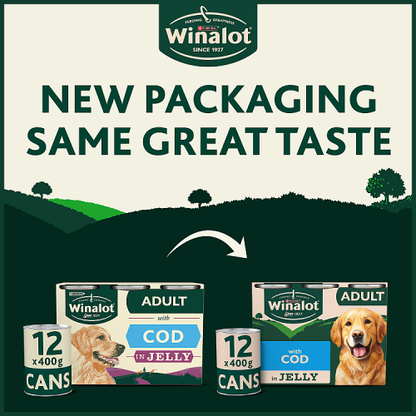 WINALOT Classics Mixed in Jelly Cod Wet Dog Food