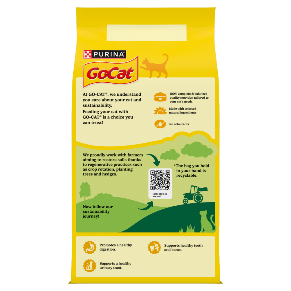 Go-Cat Adult Dry Cat Food - Herring & Vegetable