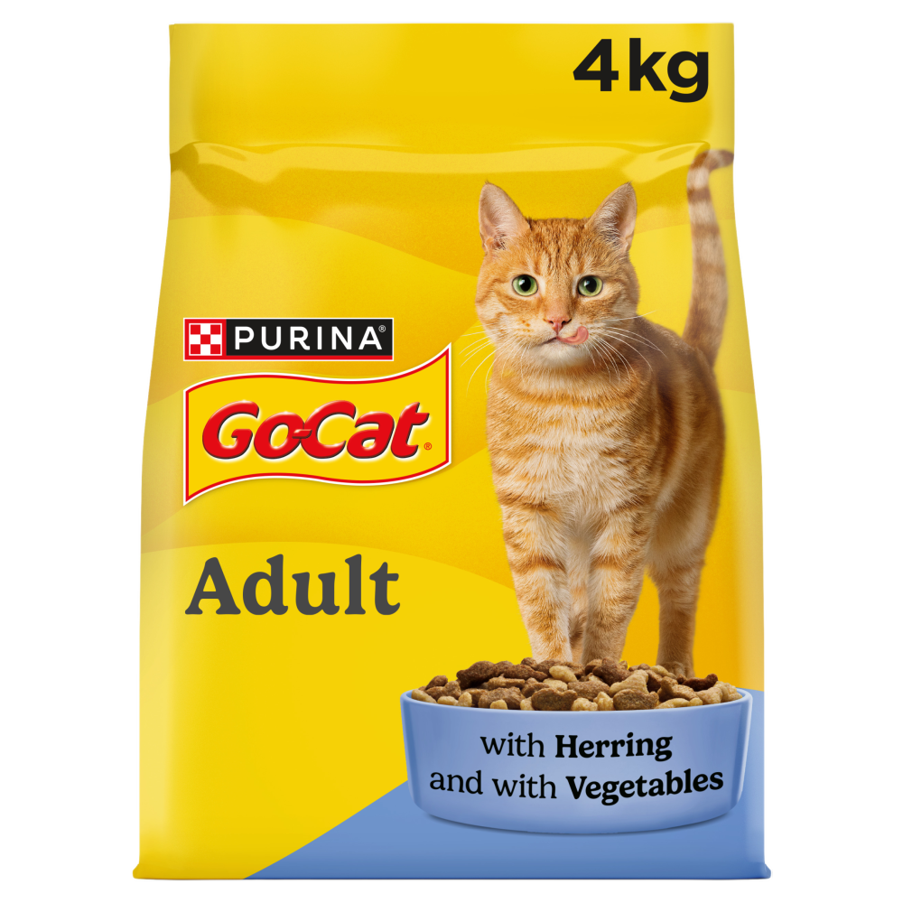Go-Cat Adult Dry Cat Food - Herring & Vegetable