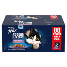 Felix As Good As it Looks Senior 7+ Meat Selection in Jelly Wet Cat Food