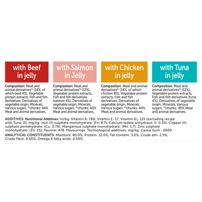 Felix As Good As it Looks Senior 7+ Meat Selection in Jelly Wet Cat Food