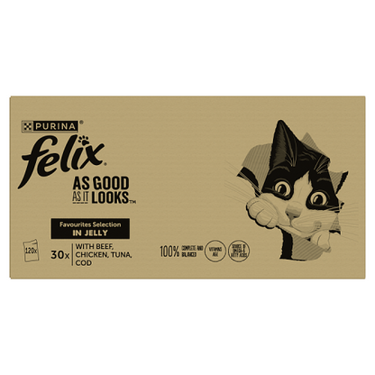 FELIX As Good As it Looks Favourites Selection Wet Cat Food