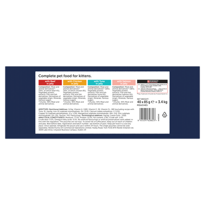 Felix As Good As it Looks Kitten Mixed Selection in Jelly Wet Cat Food