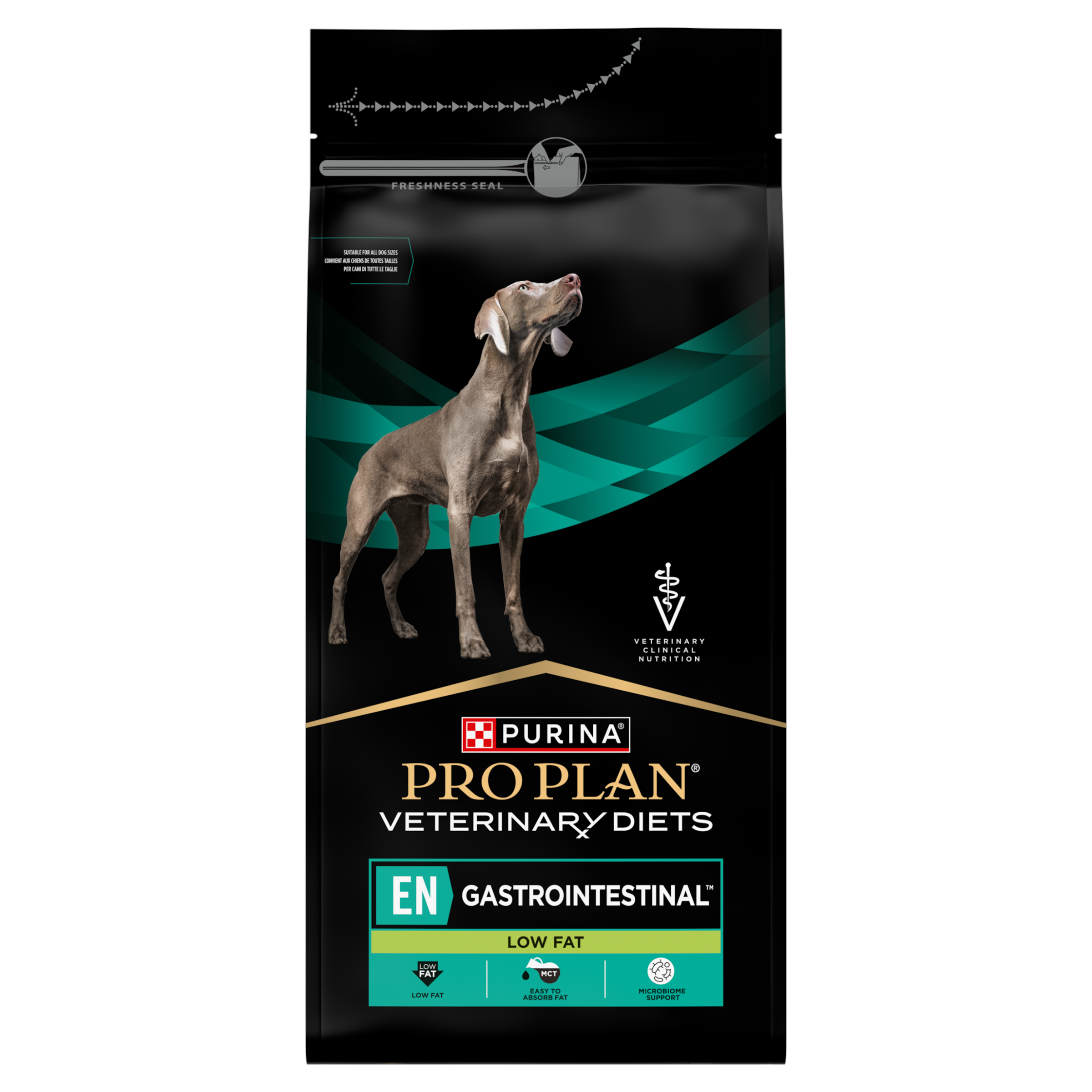 Pro Plan Pro Plan Purina Veterinary Diets En Canine Gastrointestinal Low Fat Adult Dry Dog Food pet food packaging
