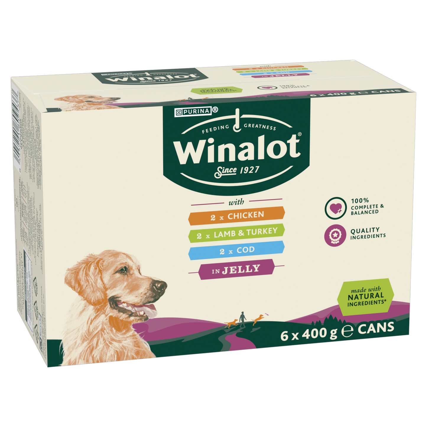 Winalot Classics Mixed in Jelly Can Adult Wet Dog Food