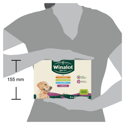 Winalot Classics Mixed in Jelly Can Adult Wet Dog Food