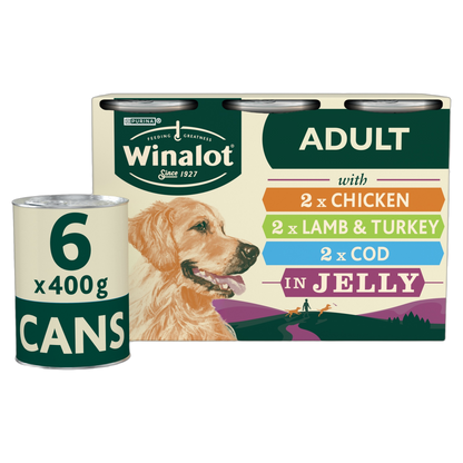 Winalot Classics Mixed in Jelly Can Adult Wet Dog Food