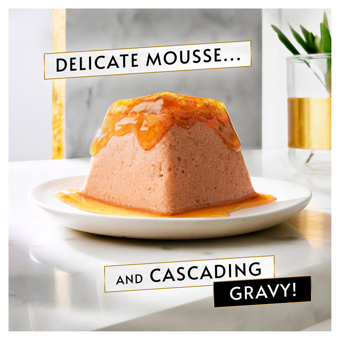Purina Gourmet Revelations Mousse with Chicken and with Beef with Cascading Gravy Adult Wet Cat Food
