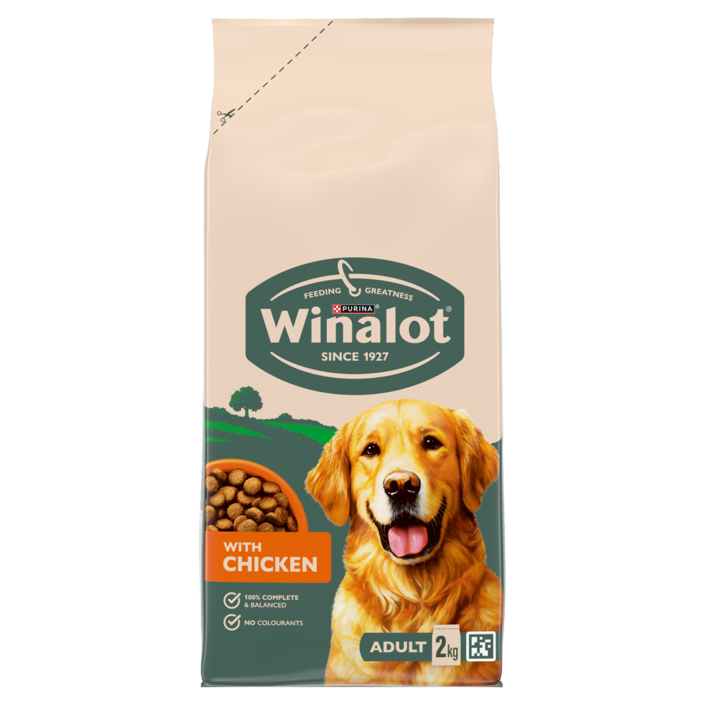 Winalot Winalot Chicken Adult Dry Dog Food pet food packaging