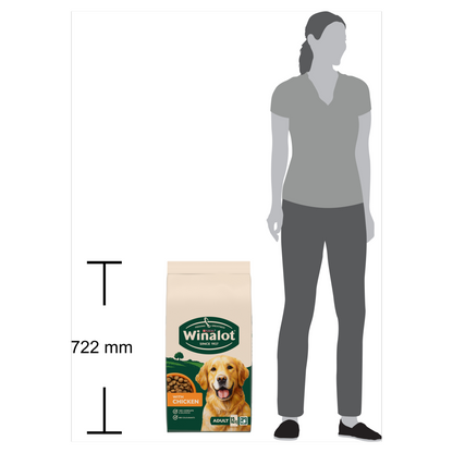 Winalot Adult Dry Dog Food with Chicken