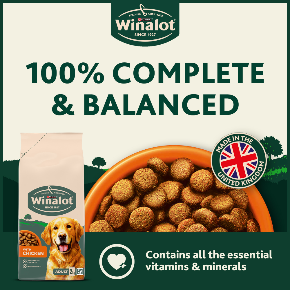 Winalot Adult Dry Dog Food with Chicken