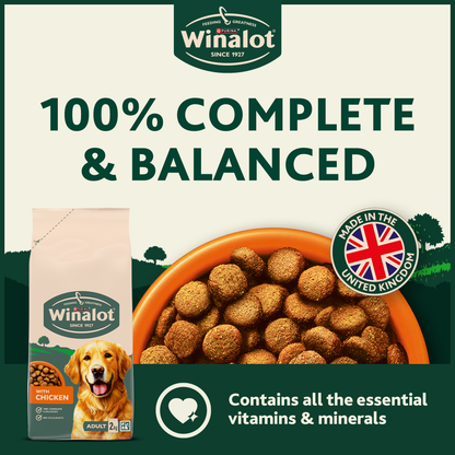 Winalot Adult Dry Dog Food with Chicken