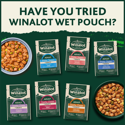 Winalot Adult Dry Dog Food with Salmon