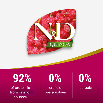 N&D Quinoa Digestion Adult Wet Cat Food
