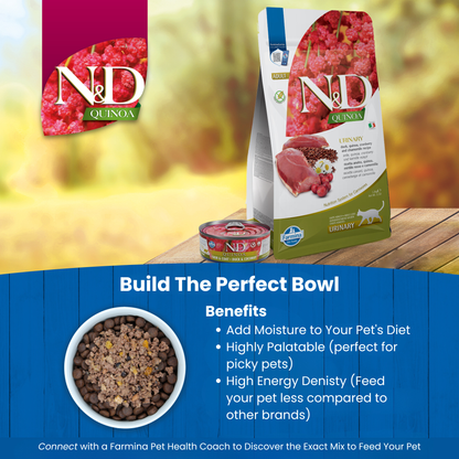 N&D Quinoa Urinary Adult Wet Cat Food