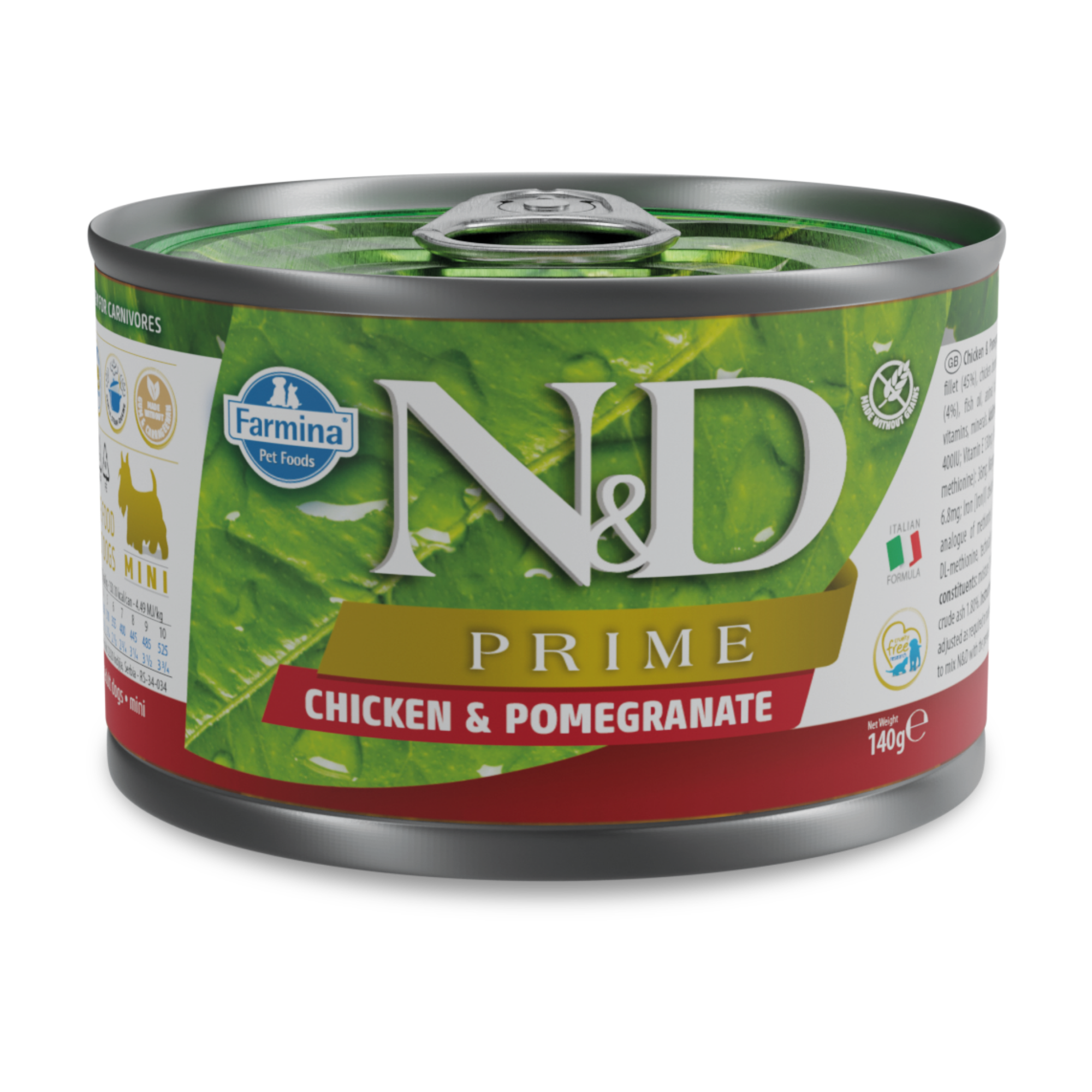 Farmina Farmina Prime Chicken Herring Adult Wet Dog Food pet food packaging