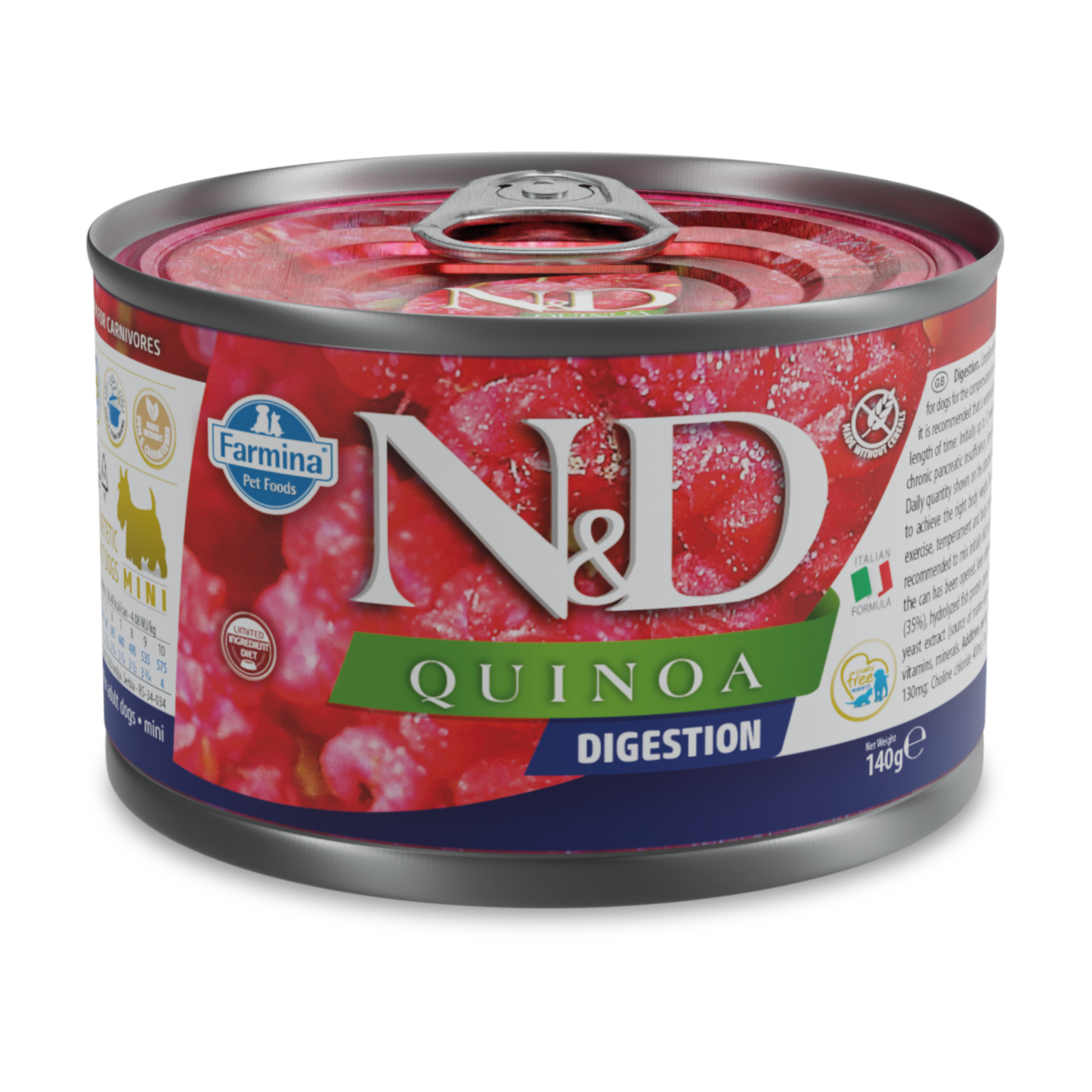 N&D Quinoa Digestion Adult Mini Wet Dog Food