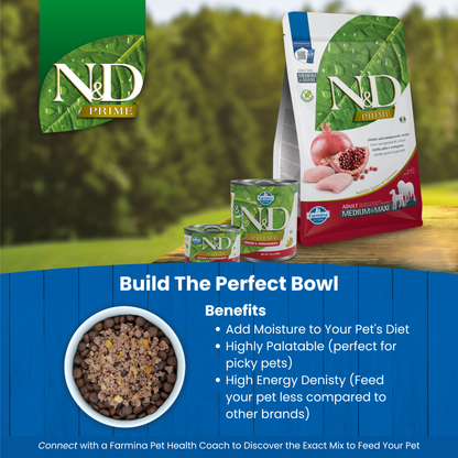 N&D Prime Adult Wet Dog Food - Chicken & Pomegranate