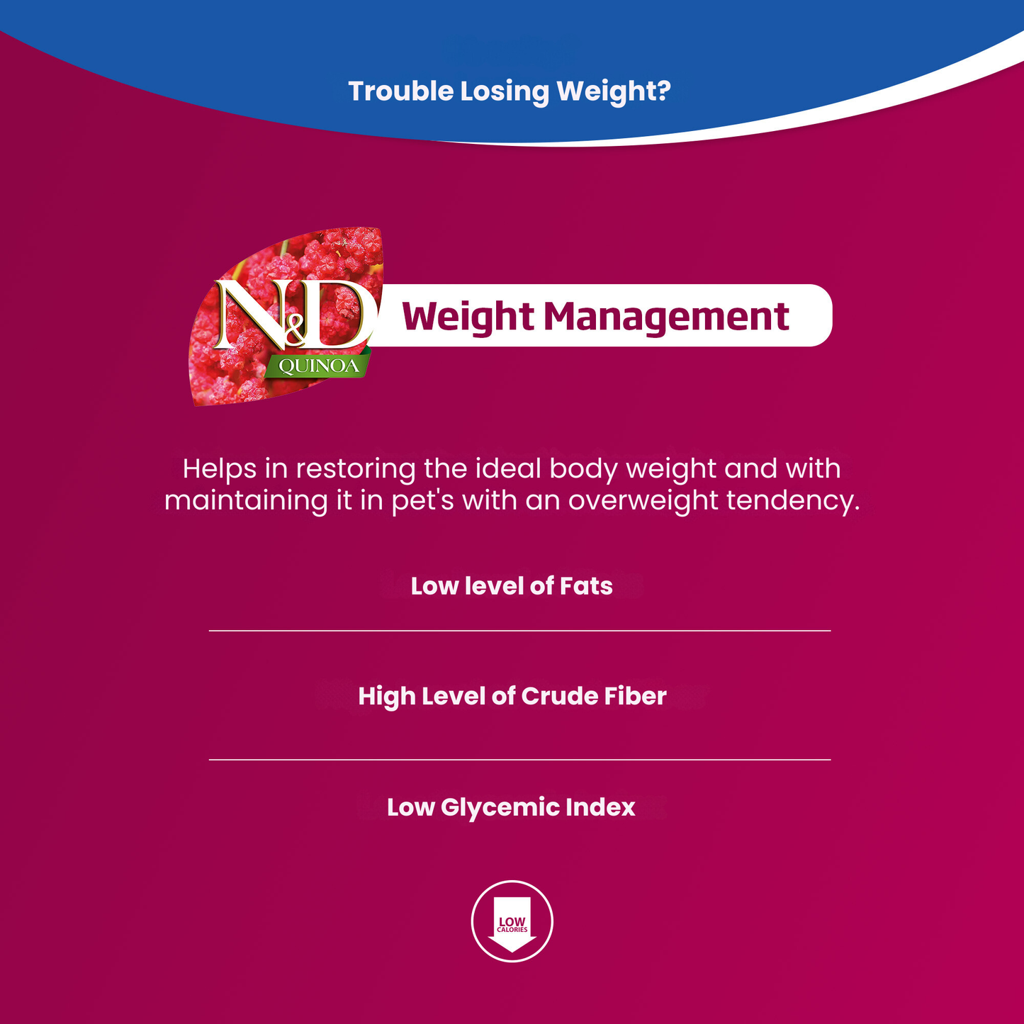 N&D Quinoa Weight Management Adult Wet Dog Food