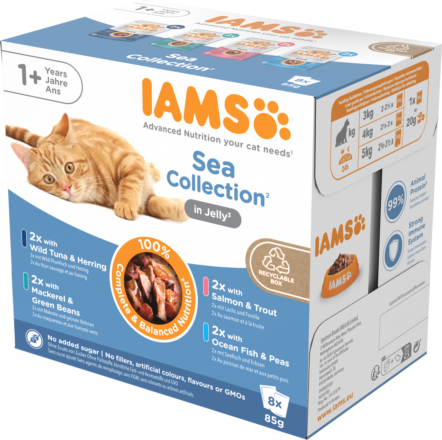 Iams Delights Adult Sea Collection in Jelly Wet Cat Food