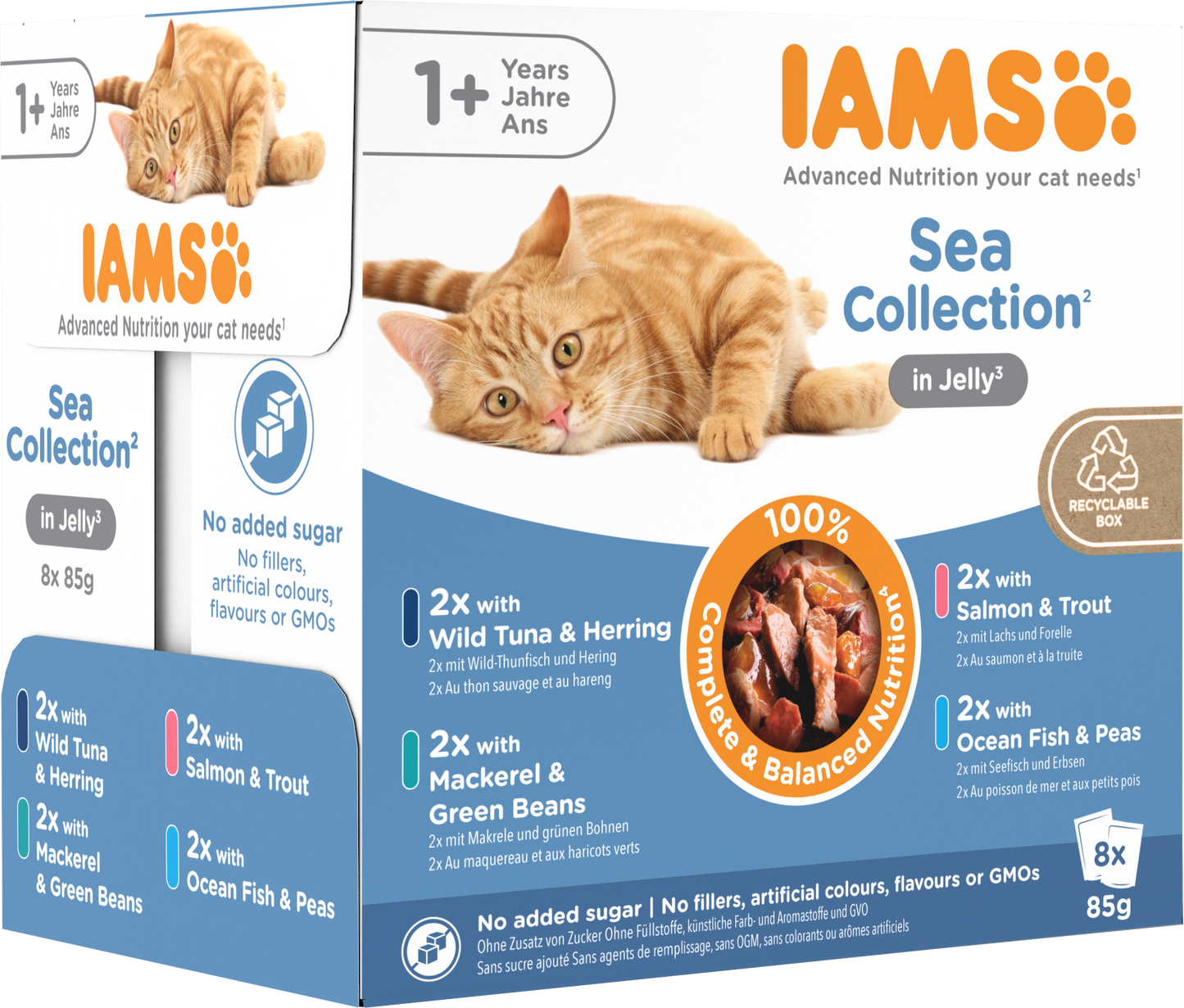 Iams Delights Adult Sea Collection in Jelly Wet Cat Food