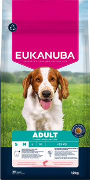 Eukanuba Life Care Adult Small/Medium Breed Dry Dog Food - Salmon & Barley