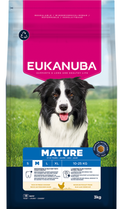 Eukanuba Mature Medium Breed Dry Dog Food - Chicken