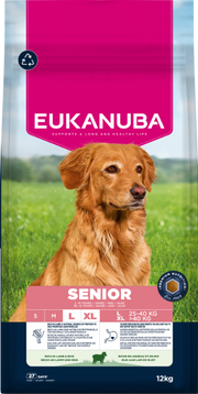 Eukanuba Life Care Senior Large Breed Dry Dog Food - Lamb & Rice