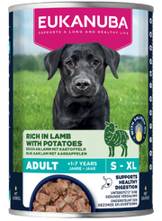 Eukanuba Life Care Adult All Breeds Wet Dog Food Can - Lamb & Potato