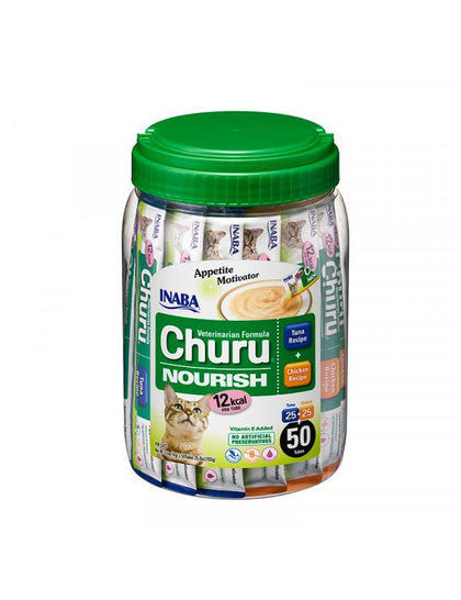 Churu Vet Nourish Tuna Recipe & Chicken Recipe Cat Treat