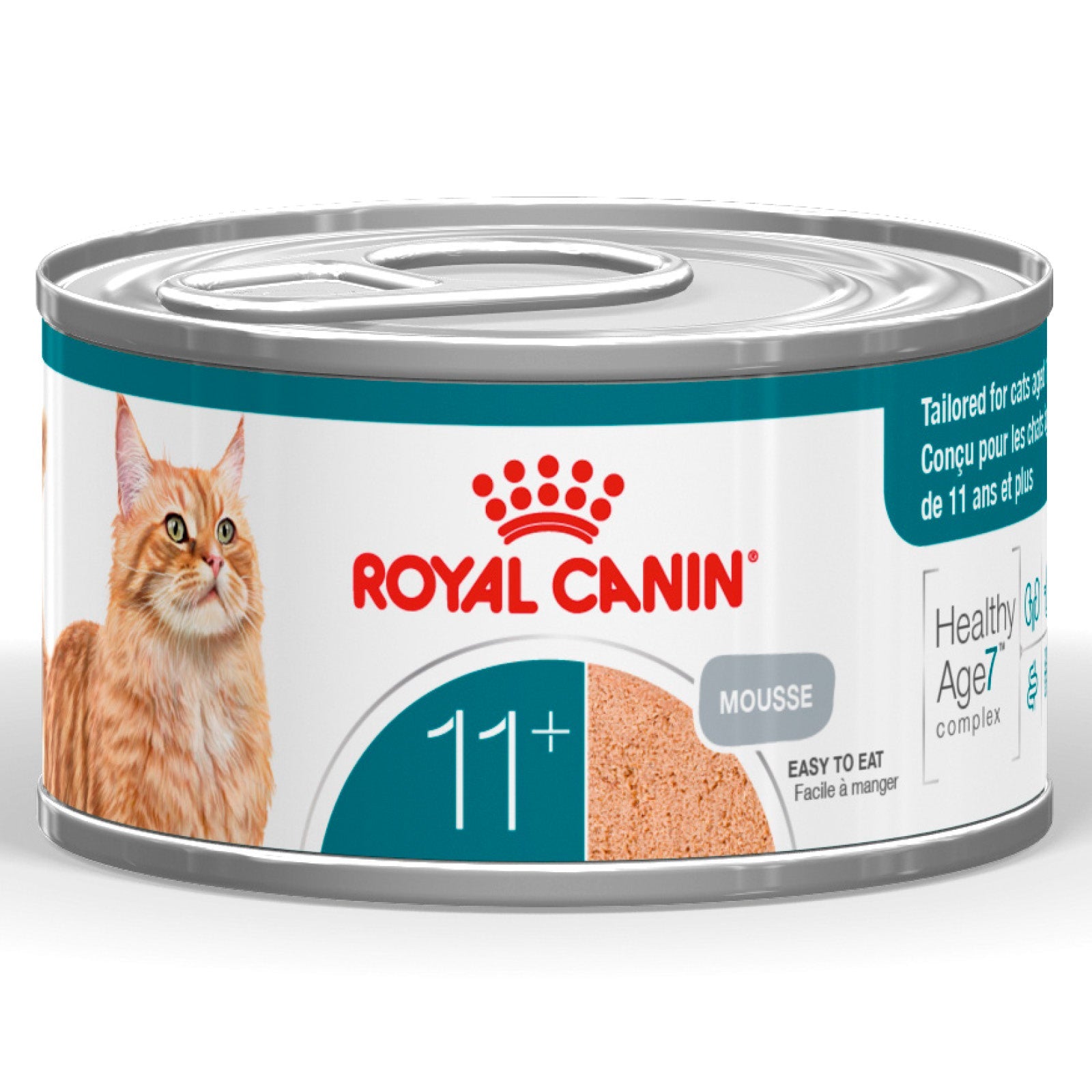 Royal Canin Royal Canin Ageing Soft Mousse Senior Wet Cat Food pet food packaging